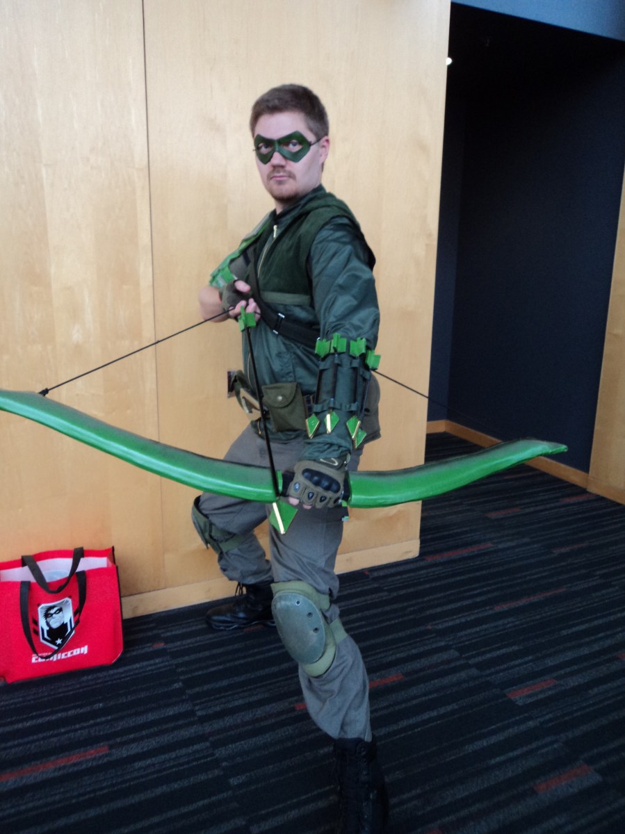 The Green Arrow at Montreal Comicon