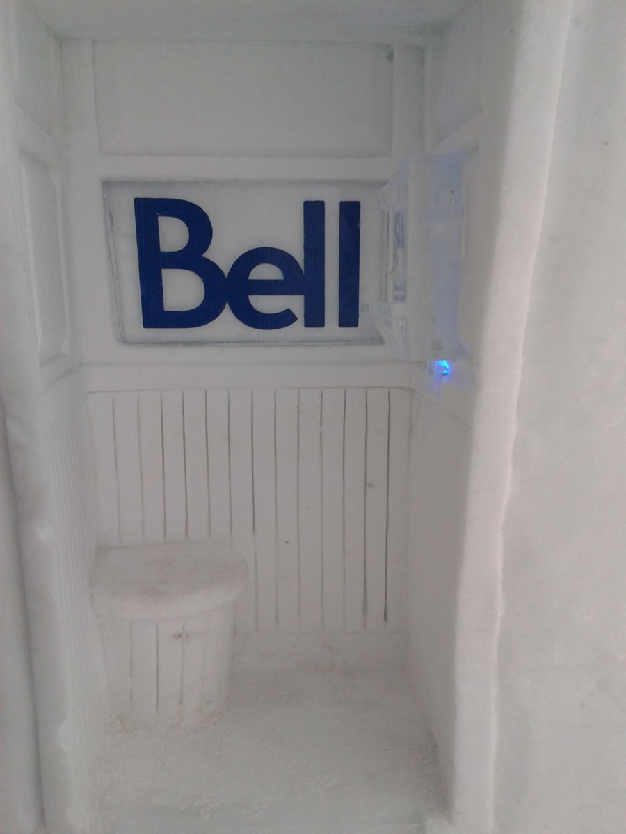 Bell phone booth